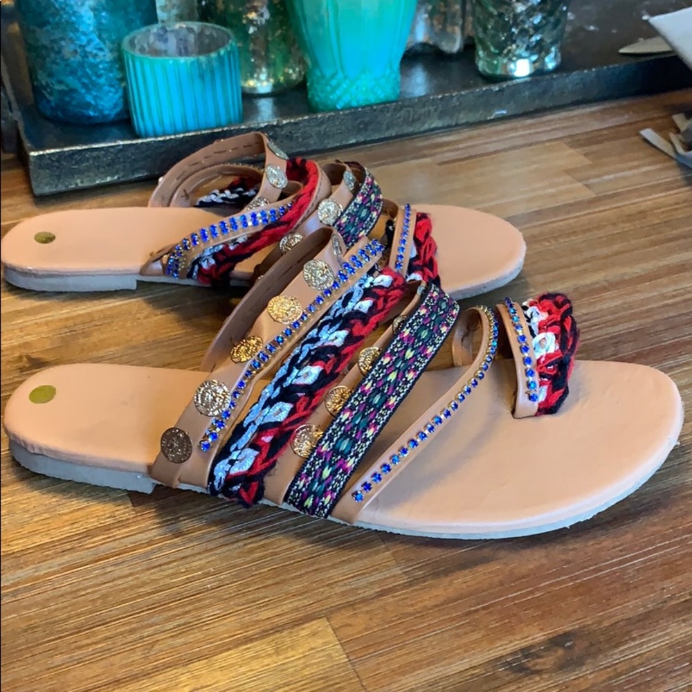 Fabulous boho festival sandals.